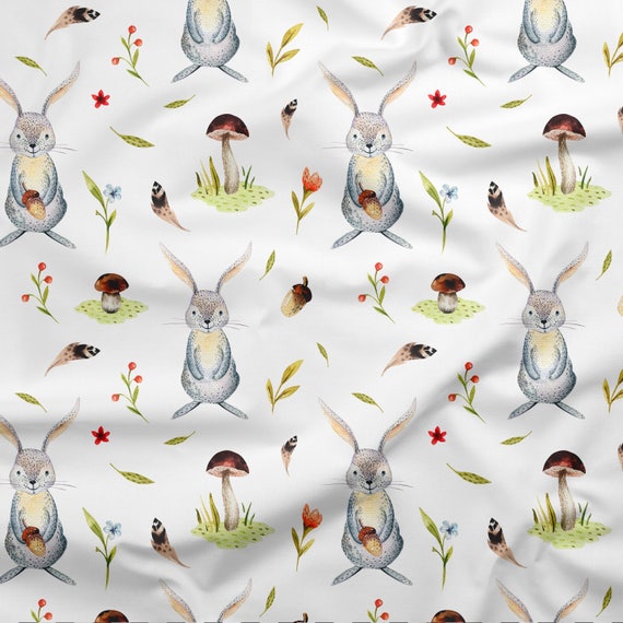 woodland jersey fabric