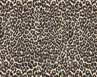 Leopard Fabric - Pink Leopard Print Fabric, Wild animal Print Fabric, Jungle Fabric, Cheetah Print, Custom Printed Fabric (APR5C)