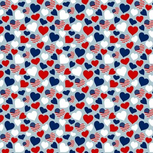 Star Spangled Fabric, Patriotic Stars Fabric, White Stars Red Stars Blue Stars Fabric, Fourth of July Fabric by the Yard (ID12) afbeelding 1