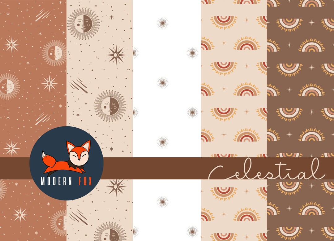 Celestial Fabric, Half Moon Fabric, Moon and Star Fabric, Sky Fabric