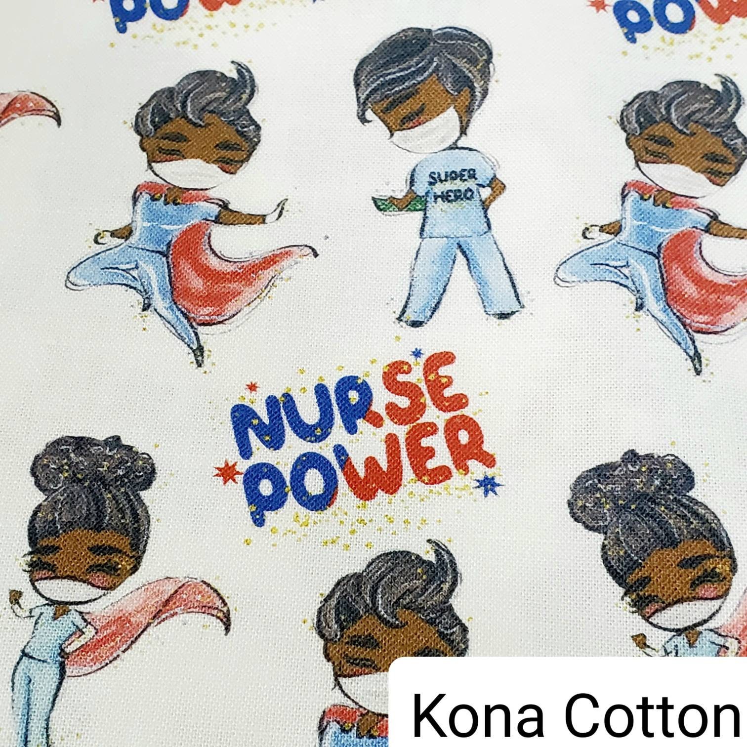 Nurse Power Fabric Nurse Fabric Medical Fabric Health Care Etsy