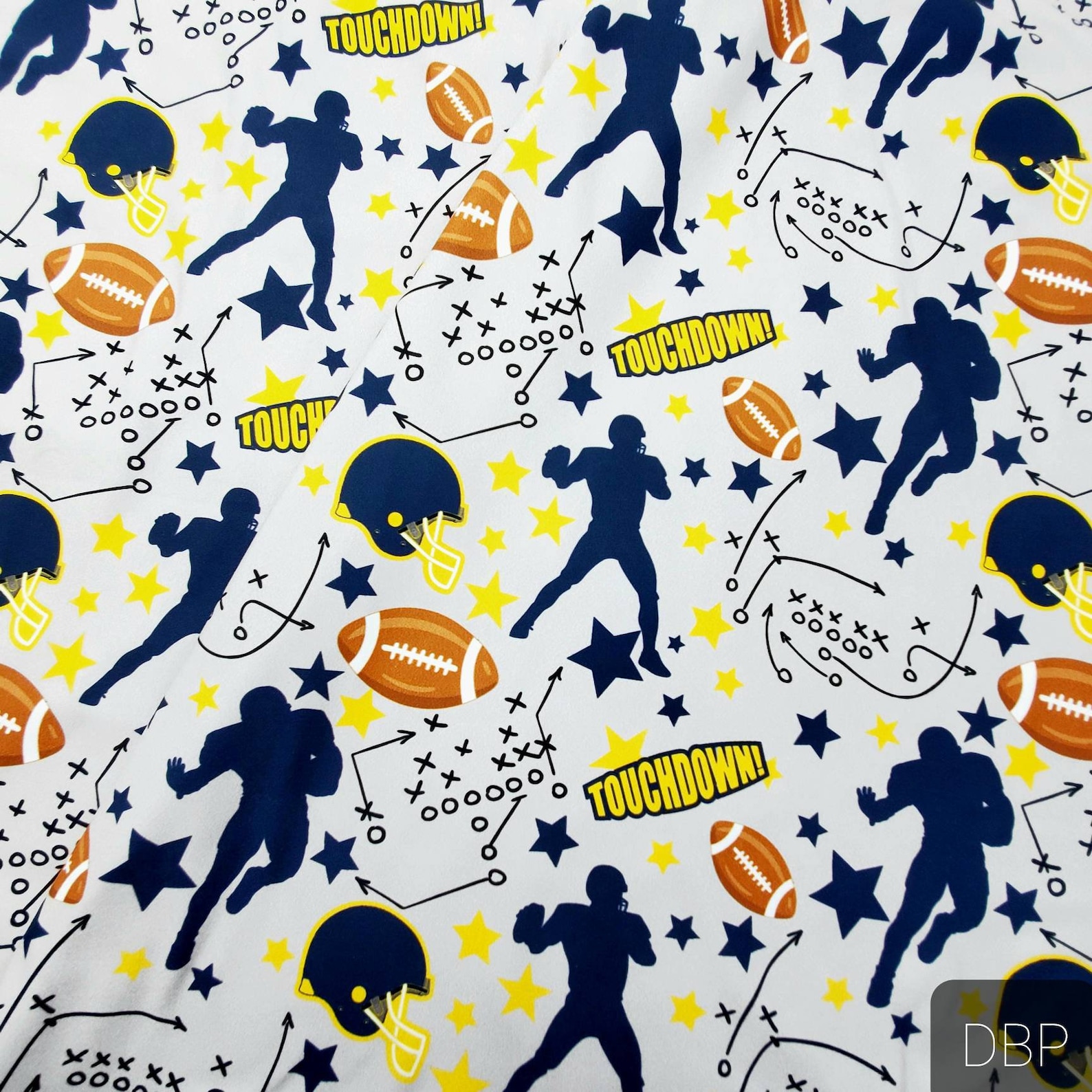 Sports Themed Fabric By The Yard at Maria Baxter blog