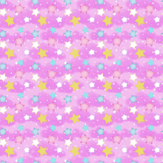 Cotton Spandex Custom Fabric Knit Fabric Princess Popsicles Fabric Spring Fabric Fabric by the Yard