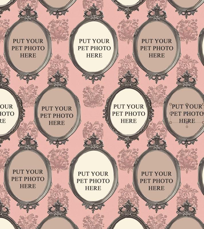 CS4 - Custom Pet Dog Cat Fabric Using Your Pet Photo, Personalized Pet Dog Cat Face Fabric, Custom Cat Fabric, Pet Photo Fabric.