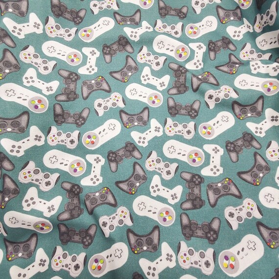 VDO Game Fabric Game controller Fabric By the yard Game Etsy