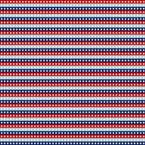 Star Spangled Fabric, Patriotic Stars Fabric, White Stars Red Stars Blue Stars Fabric, Fourth of July Fabric by the Yard (ID10)