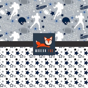 Sport Fabric, Football Fabric By the yard, Custom Printed Fabric (CFT4)