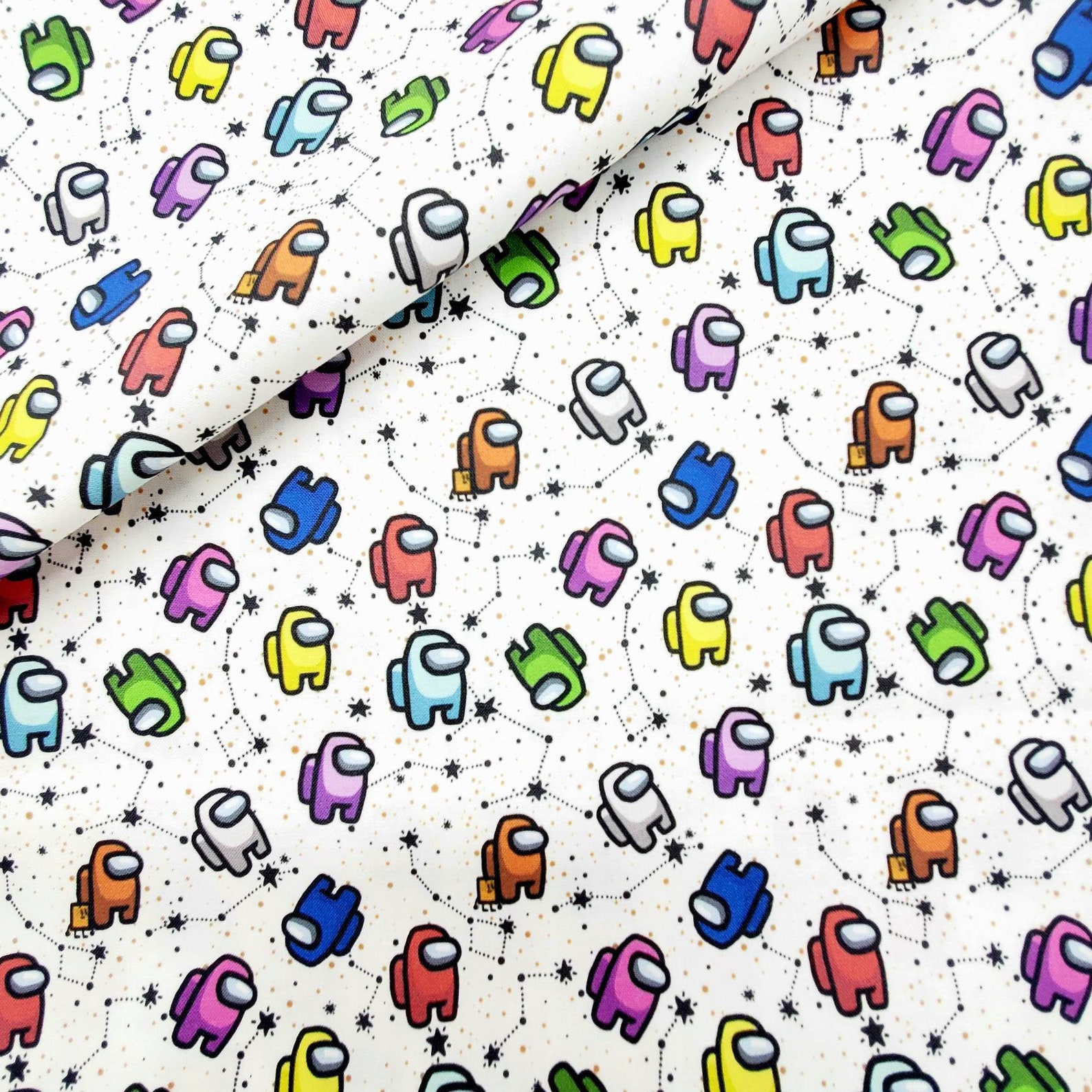 Among Us Fabric VDO Game Fabric Game controller Fabric By Etsy