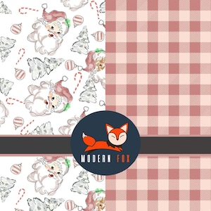 Christmas Santa Claus Fabric, Vintage Santa Fabric, Santa Fabric, Vintage Christmas Fabric, Custom Print Fabric (WNT242)