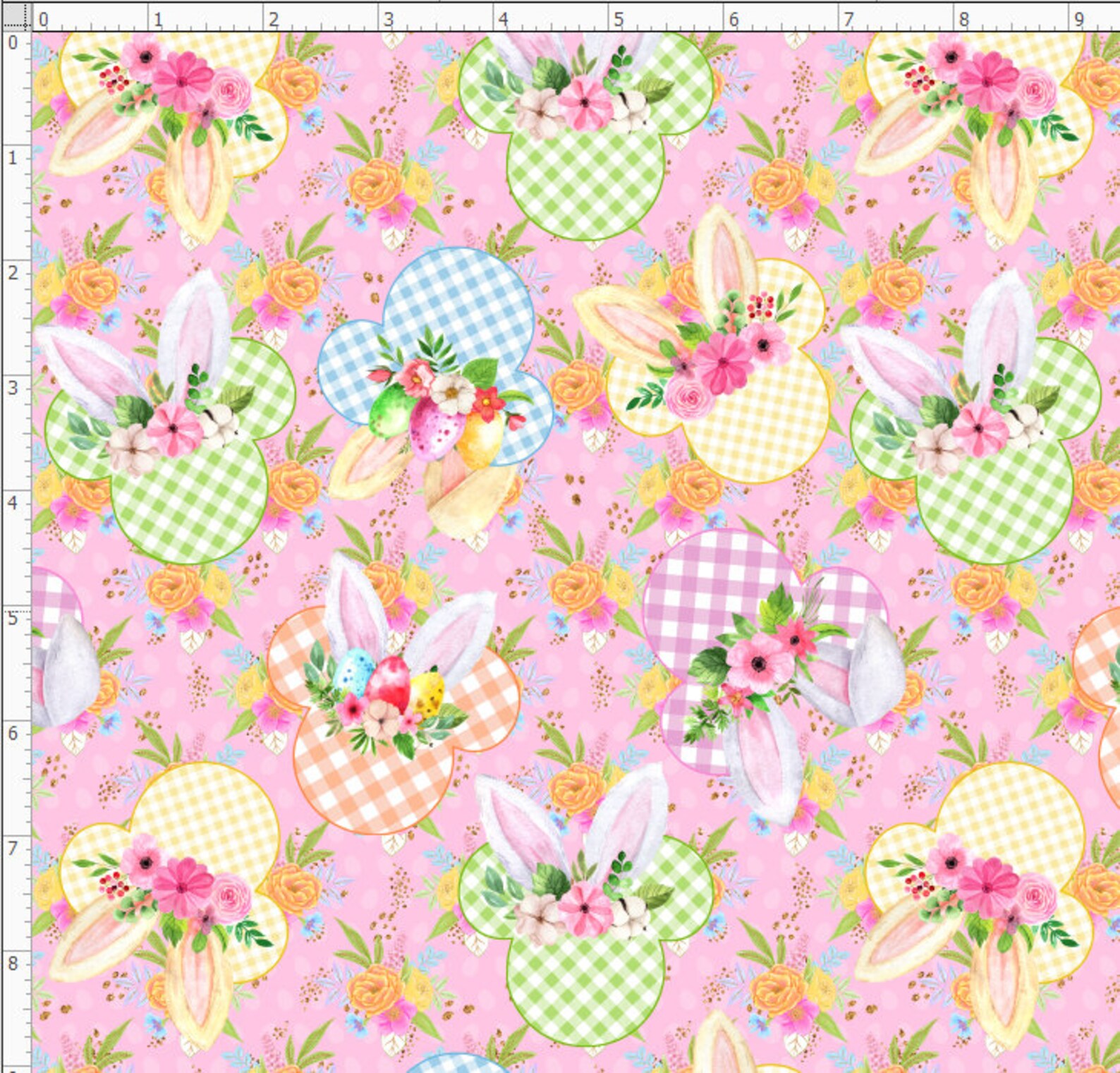 Easter Fabric Spring Fabric Easter Baby Fabric Easter Bunny Etsy