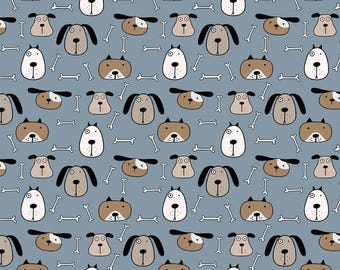 Cute Animal Fabric, Cute Dog Fabric, Cute Cat Fabric, Custom Printed Fabric (DG10)