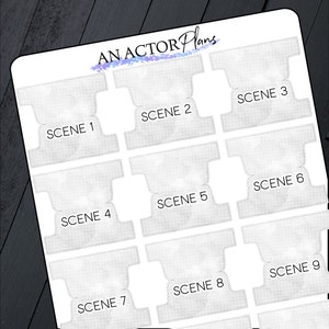 Script Scene Tab Stickers