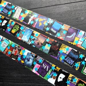 Broadway Poster - Blue Foil Stars - Washi Tape