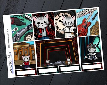 Only a Matter of Time // Planner Weekly Mini Kit // Broadway // Vertical 1.5" Columns