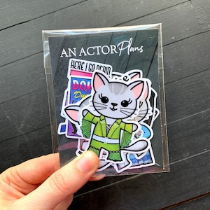 Moew-ma Mia // Waterproof Vinyl Broadway Sticker Pack