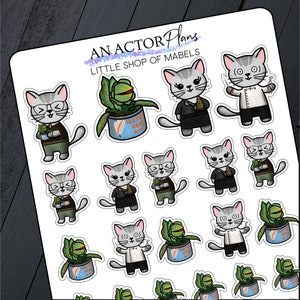 Little Shop of Mabels - Mabel the Cat - Broadway Sticker Sheet