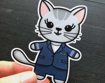 Beverley // Come From Away // Broadway Waterproof Vinyl Theatre Die Cut Sticker for laptops and waterbottles