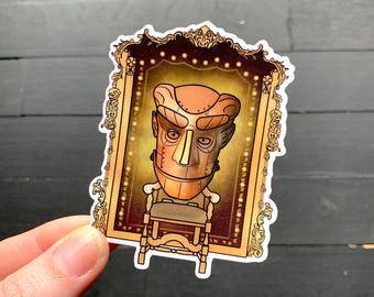 Great and Powerful // Broadway Theatre Waterproof Vinyl Die Cut Sticker // Gift for actors, theater kids, actress, stage managers