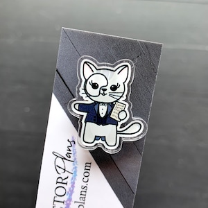 Phantom // Acrylic Cat Pin // Theatre Kid Gift, Broadway, Musical Theatre, Actor, Actress