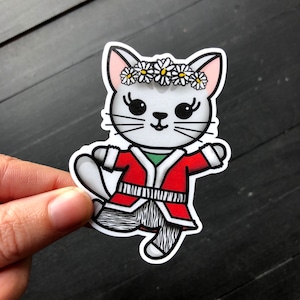 Angel // Rent //  Waterproof Vinyl Christmas Broadway Theater Die Cut Sticker for laptops, water bottle, notebooks, theatre kid, actor