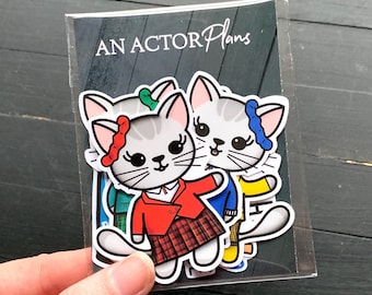 Heathers // Waterproof Vinyl Broadway Sticker Pack