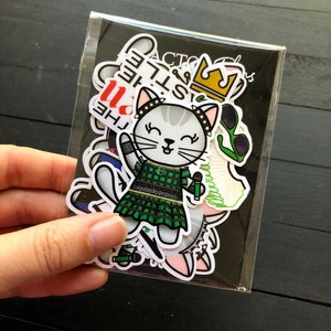 Six by Mabel - Waterproof Vinyl Broadway Sticker Pack