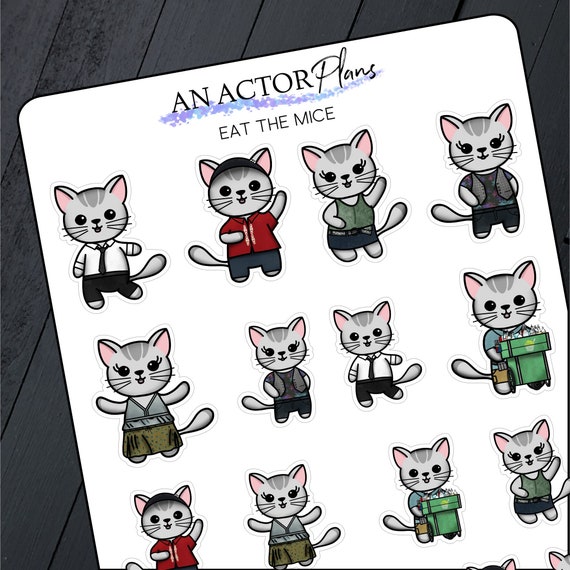 Planner // Mabel // Sticker Sheet – An Actor Plans