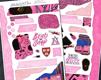 Raise a Glass to Freedom // Journal Sticker Kit // Broadway Theatre ...