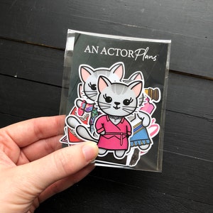 Legally Calico - Waterproof Vinyl Broadway Sticker Pack