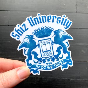 Witch University // Broadway Theatre Waterproof Vinyl Die Cut Sticker // Gift for actors, theater kids, actress, stage managers