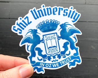 Witch University // Broadway Theatre Waterproof Vinyl Die Cut Sticker // Gift for actors, theater kids, actress, stage managers