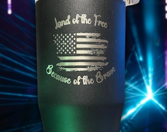Custom Engraved 30oz Tumbler