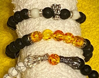 Beaded Dragon Bracelets