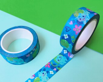 Bulbasaur Pattern Pokemon Washi Tape 1.5cm