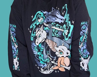 Cubone Marowak Unisex Sweatshirt, Extended sizing