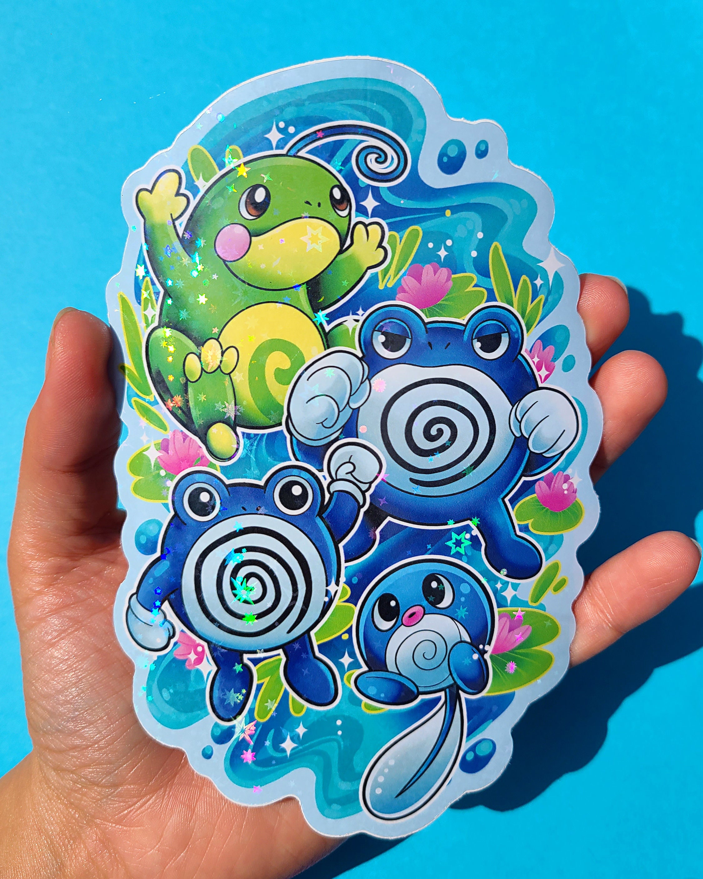 Download Poliwhirl Trading Card Sleeve Wallpaper