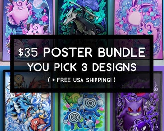 11" x 17" Poster Bundle Deal