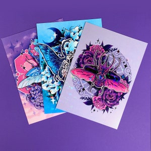 Beetle Sparkle Print Set - 5"x7" Print