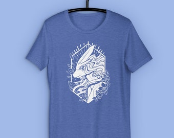 Suicune - Heather Royal Blue Bella + Canvas Unisex t-shirt