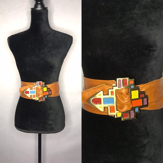 1980s belt/ vintage 1980s belt