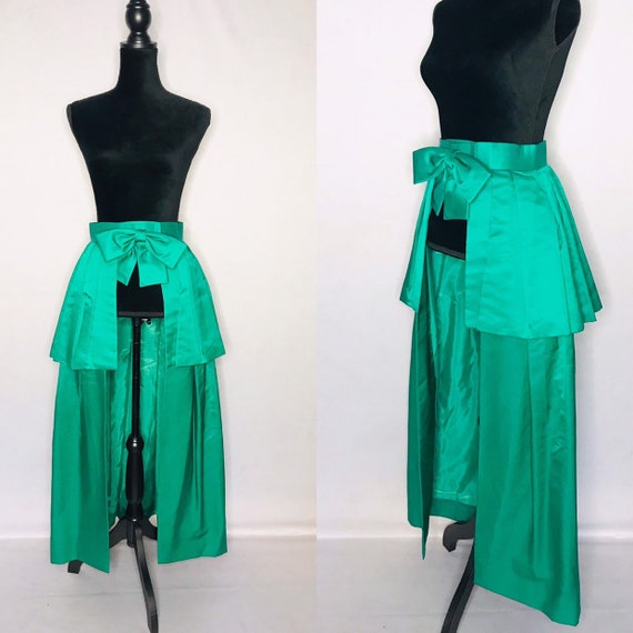 1950s skirt/ Vintage 1950s open skirt