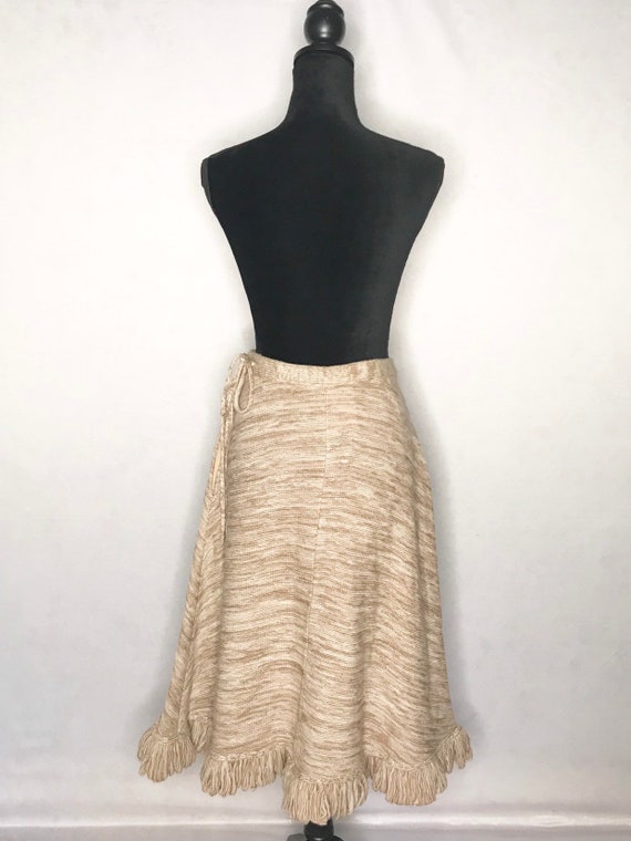 1970s skirt/ vintage 1970s knit skirt - image 8