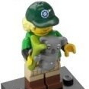 レゴ ミニフィギュア 自然保護活動家 シリーズ 24 (スタンドとアクセサリー付きコンプリートセット)