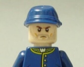 Lego MINIFIGURE Lone Ranger Wild West Cavalry Soldier Brown Eyebrows Stubble Etsy UK