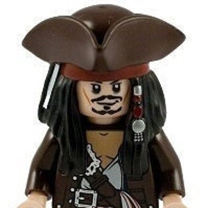 Captain jack sparrow lego figure sale