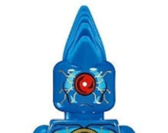 Lego Minifigur Zyklop Monster Halloween OMAC Observational MetaHuman Aktivität Konstrukt Cyborg DC Comics