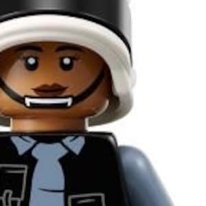 Lego Star Wars MINIFIGURE Rebel Fleet Trooper - Kvinna, Väst med Fickor, Svart Hals /Med Blaster SW Standard