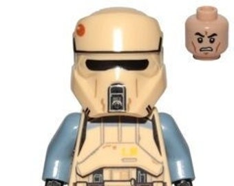 LEGO Star Wars MINIFIGURE Scarif Stormtrooper (Shoretrooper) (Líder de escuadrón)