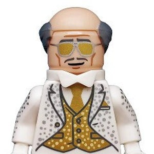 LEGO Minifigure Disco Alfred Pennyworth