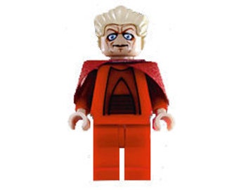 Lego Star wars Minifigure Chancellor Palpatine - Clone Wars Red Outfit